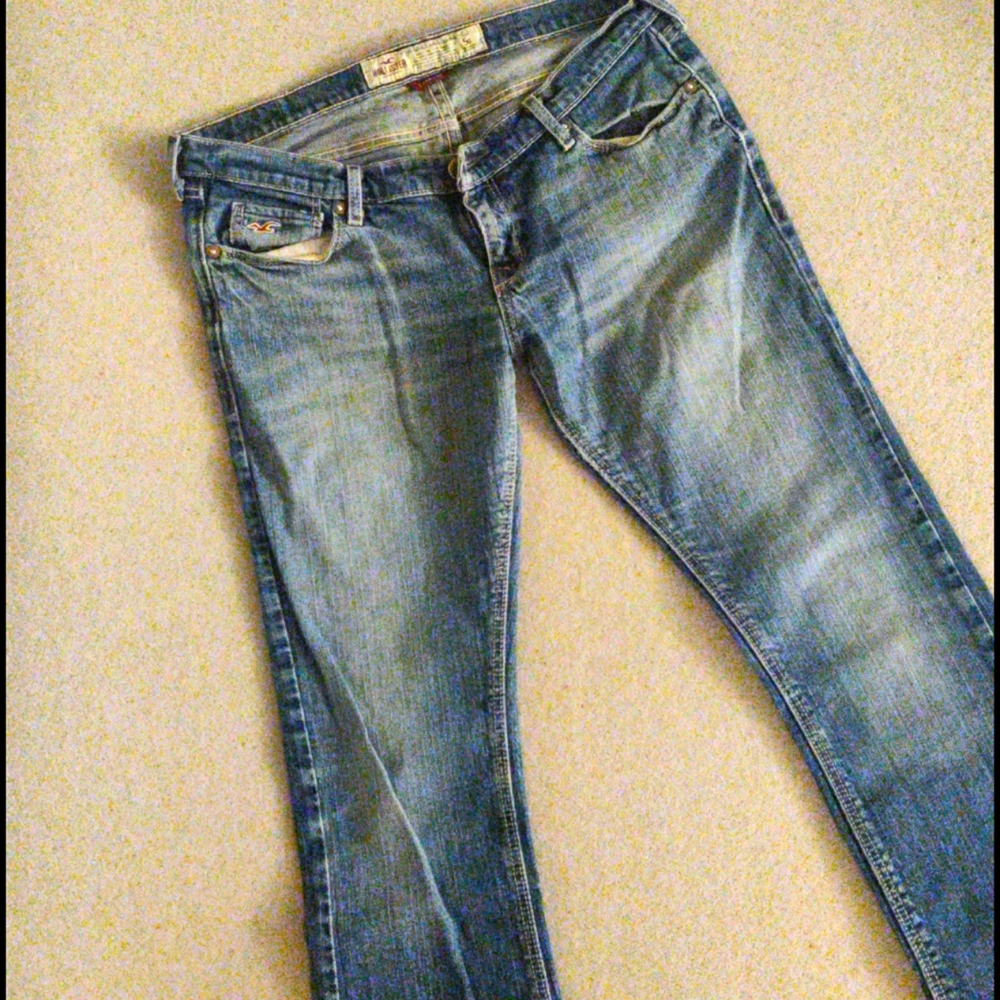 Blue Jean Flare Hollister Pants